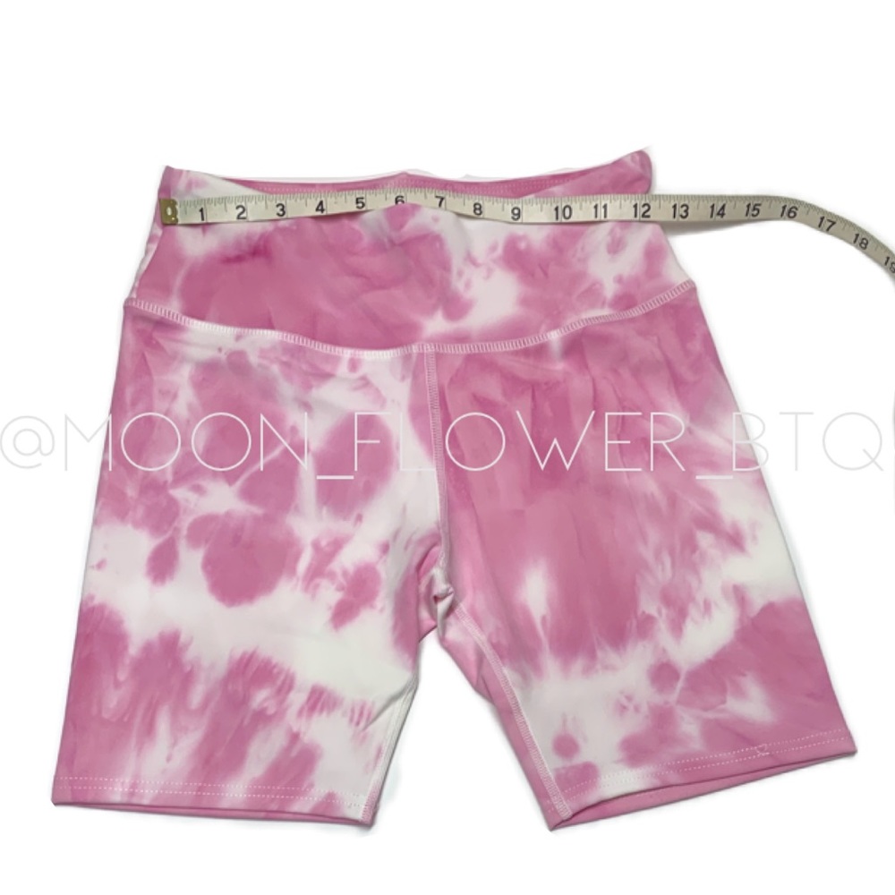 Kimberly Pink Cloud Tie-Dye Workout Set - Picture 12 of 14